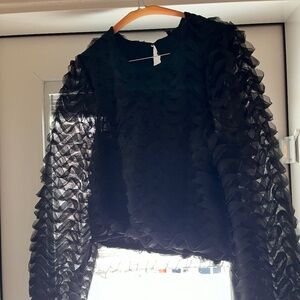 Vera Moda crepe long sleeve